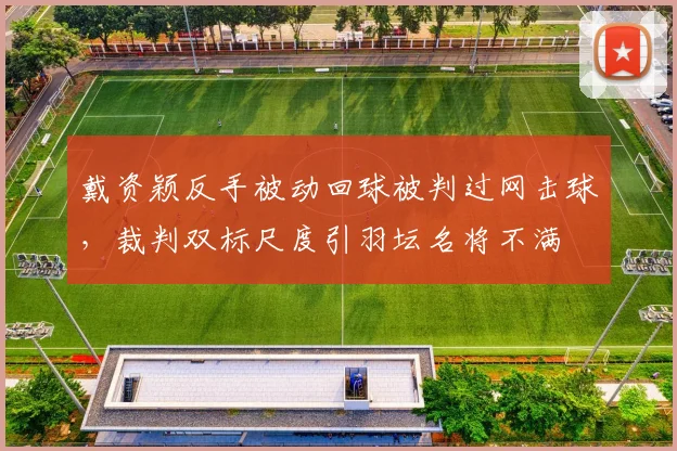 戴资颖反手被动回球被判过网击球，裁判双标尺度引羽坛名将不满